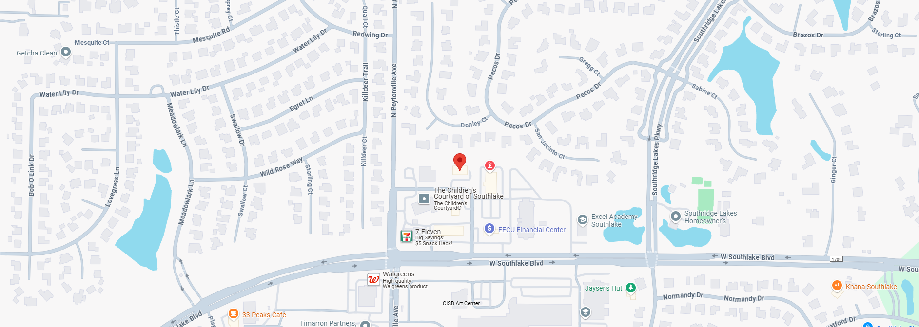 Find us in Southlake TX